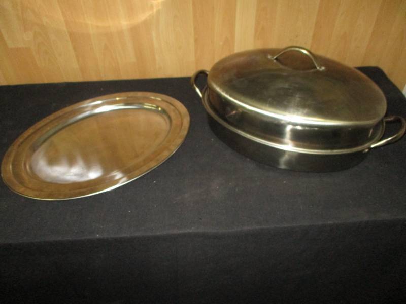 lot 130 image: Turkey Roaster and Tray