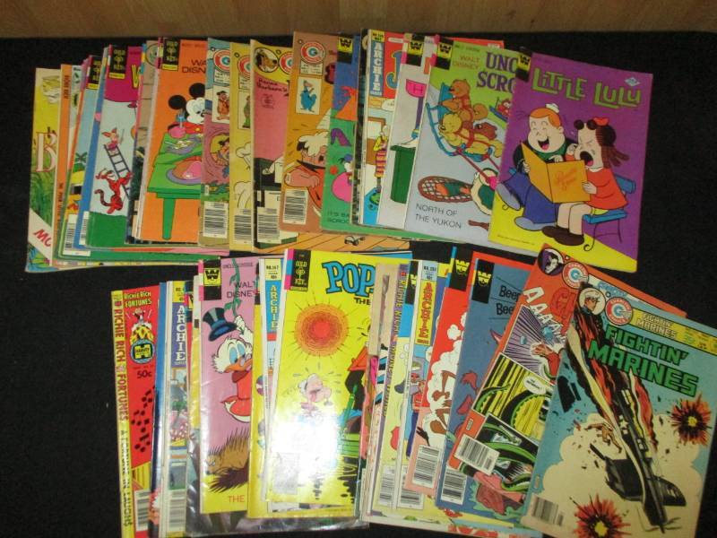 lot 133 image: Antique Comic Books
