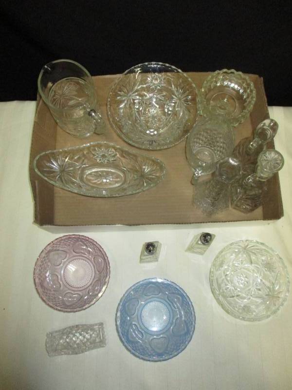 lot 141 image: Glassware Serving Dishes