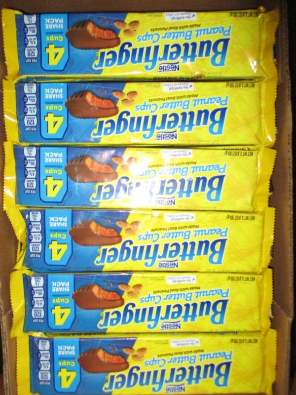 lot 381 image: 36 King Size Butter Finger Cups