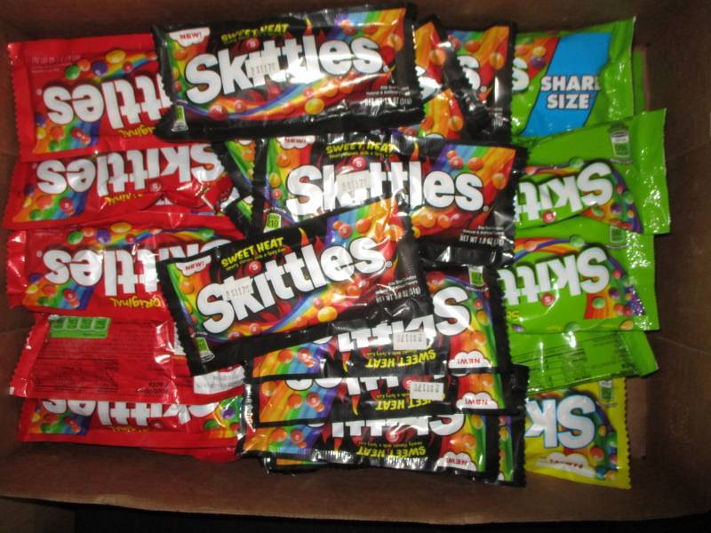 lot 364 image: 33 Packs of skittles