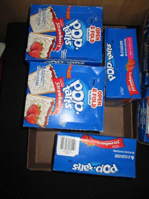 lot 363 image: 6 boxes of pop tarts