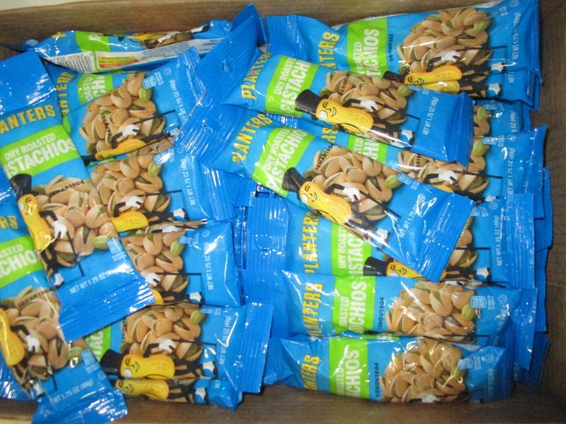 lot 358 image: 24 Packs of Pistatio Peanuts