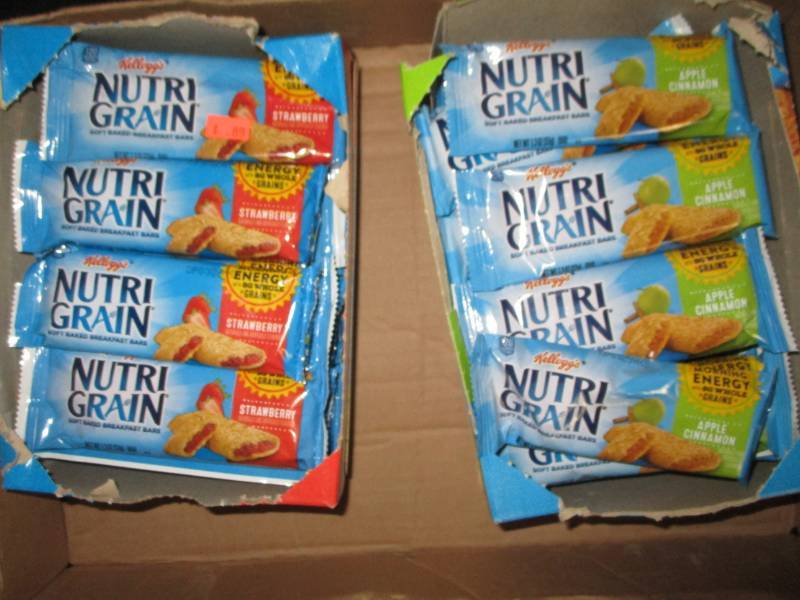 lot 355 image: 48 Nutri Grain Breakfast Bars