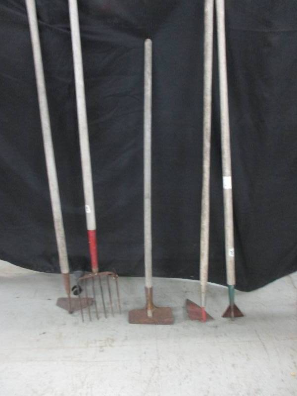 lot 261 image: Hoes and Fork