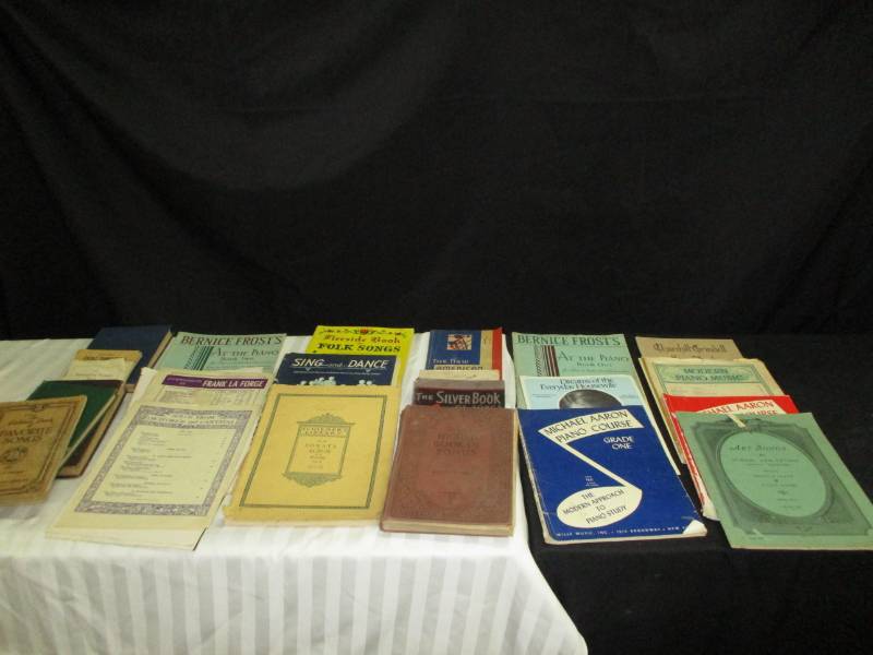 lot 325 image: Music Books and old sheet music