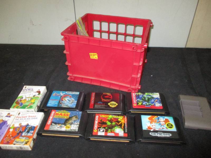 lot 345 image: Old Genesis Cartridges