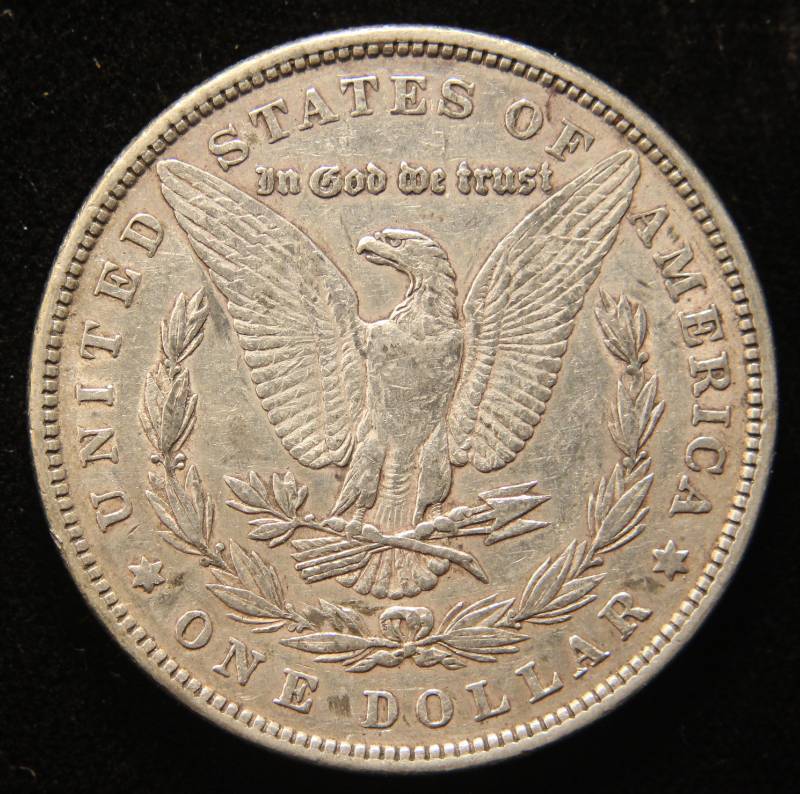 lot 13 image: 1879 MORGAN SILVER DOLLAR
