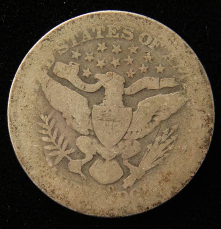 lot 48 image: 1897-O BARBER SILVER HALF DOLLAR BETTER DATE COIN