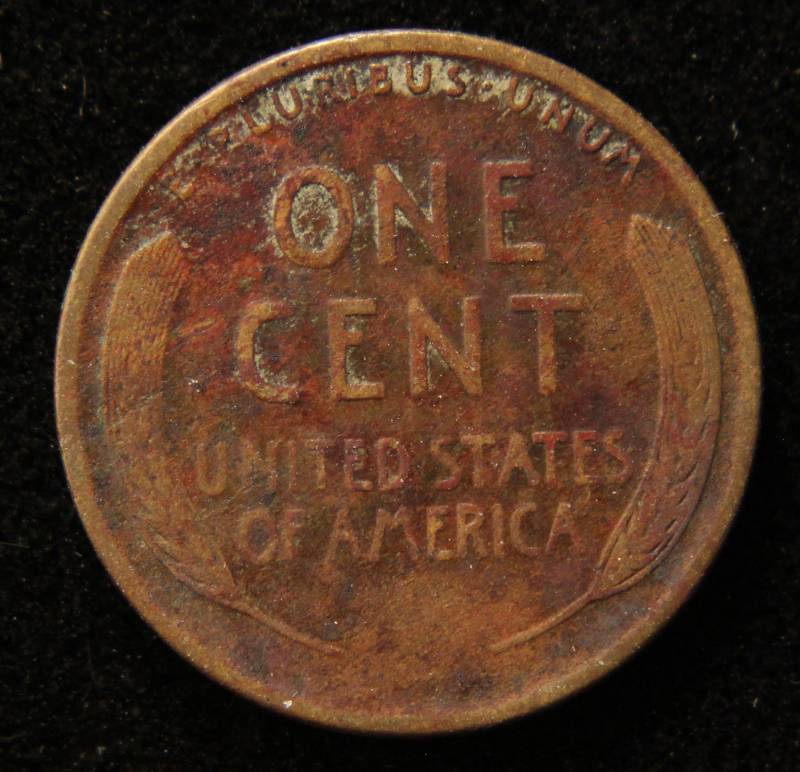 lot 62 image: 1914-D US WHEAT CENT BETTER DATE COIN