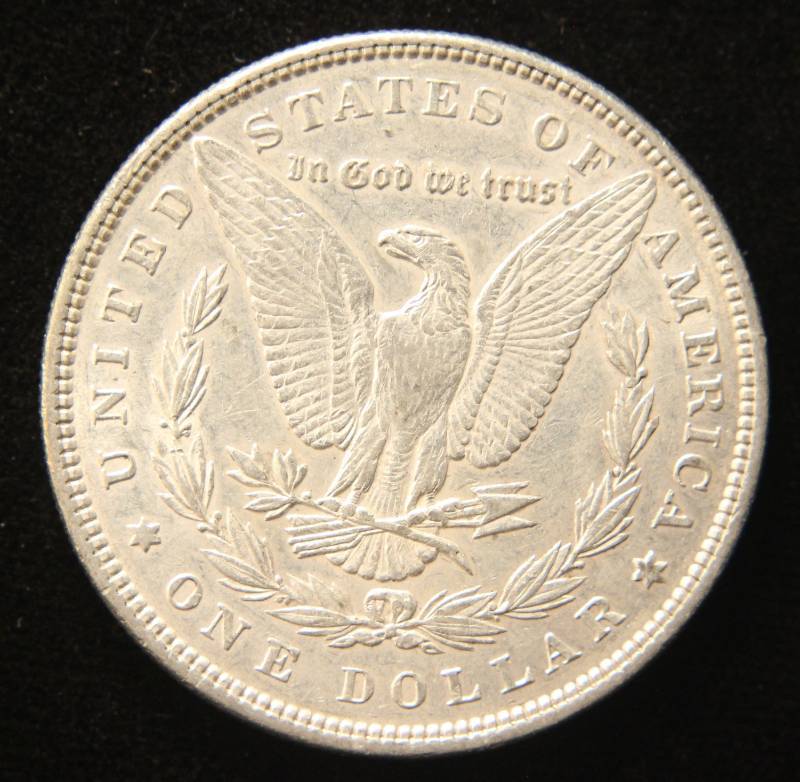 lot 74 image: 1896 MORGAN SILVER DOLLAR