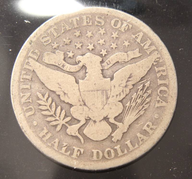 lot 78 image: 1899 BARBER SILVER HALF DOLLAR