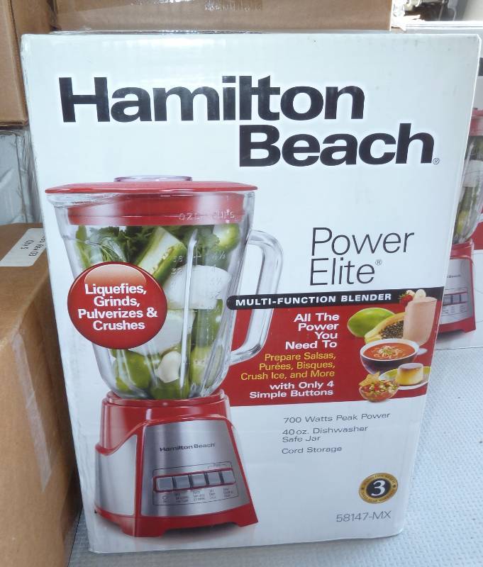 lot 57 image: Hamilton Beach 48 oz blender New...