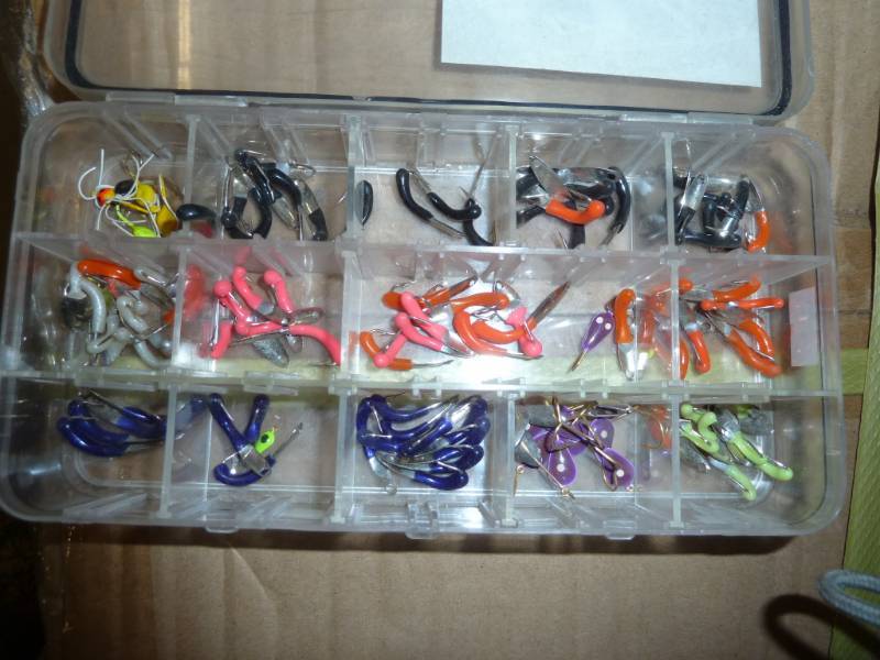 lot 58 image: Lot of new Ice Fishing jigs...