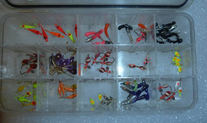 lot 60 image: Lot of new Ice Fishing jigs...