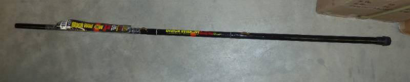 lot 65 image: new Black Widow fishing pole, exten...