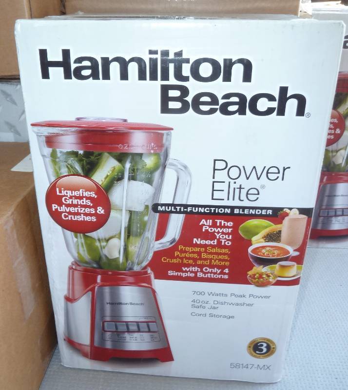 lot 91 image: New Hamilton Beach Blender...