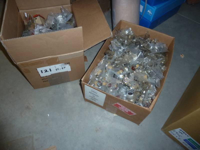 lot 121 image: 3 boxes full of new old stock amphe...