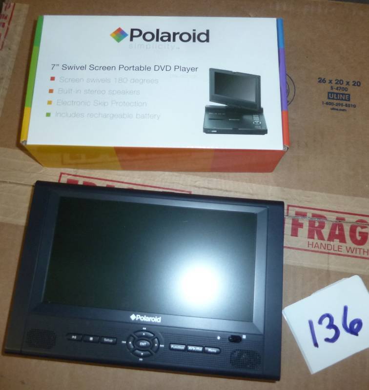 lot 136 image: DVD player tested and works perfect...