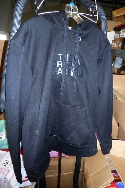 lot 161 image: The North Face Mens XL Black Hoodie...