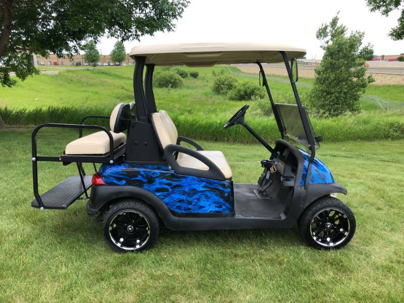 Blue Flame Club Car Precedent Golf Cart