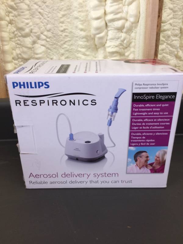 lot 63 image: New In Box Phillips Respironics&nbspInnospire Elegance&nbspNebulizer&nbspAerosol Delivery System