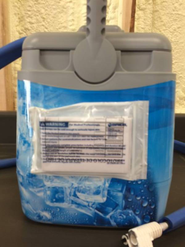 lot 65 image: Breg Polar Care Kodiak Cold Therapy System Appears New Never Used