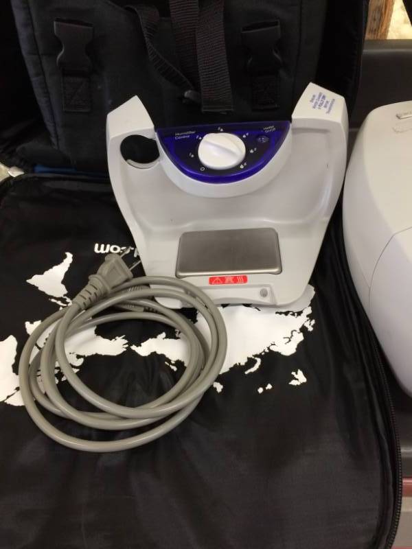 lot 10 image: Resmed Cpap Autoset Spirit Machine & ResMed HumidAire 2i Heated Humidifier&nbspWith Carrying Case - Working Condition This Looks to be Like New Or Very Little Use 