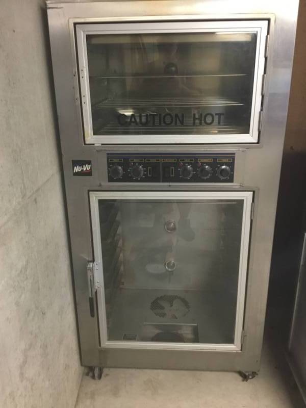 Nuvu dual oven.
