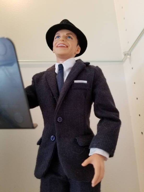 lot 81 image: Mattel Frank Sinatra Collectible Doll