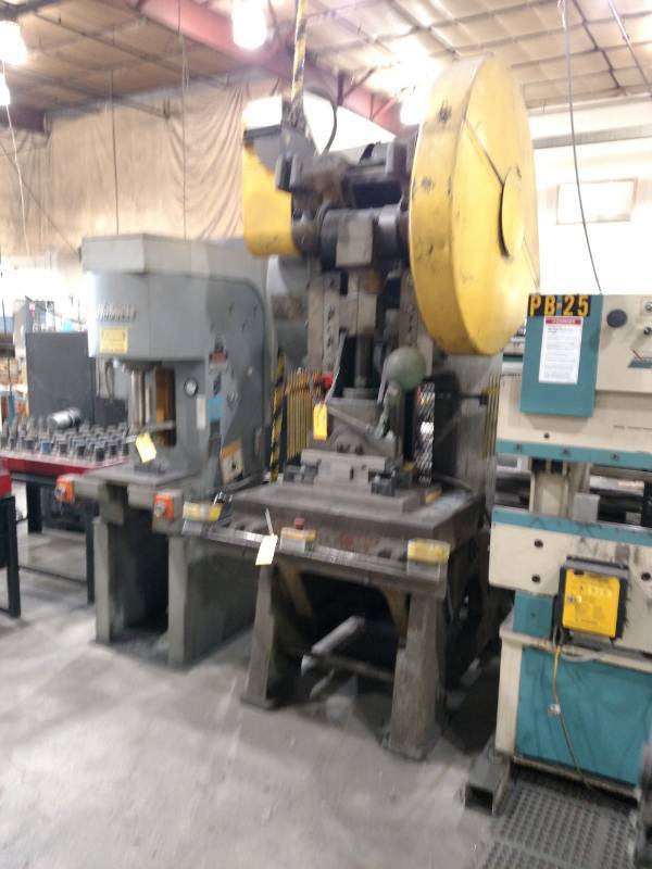 lot 57 image: Summit Punch Press, OBI, Approx. 60...