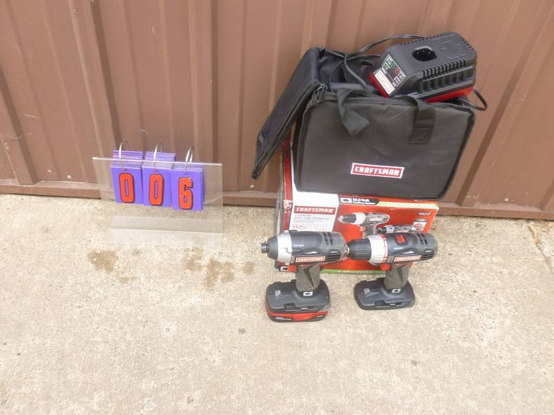 SnS Auctions # 380 Craftsman Tools & water heater
