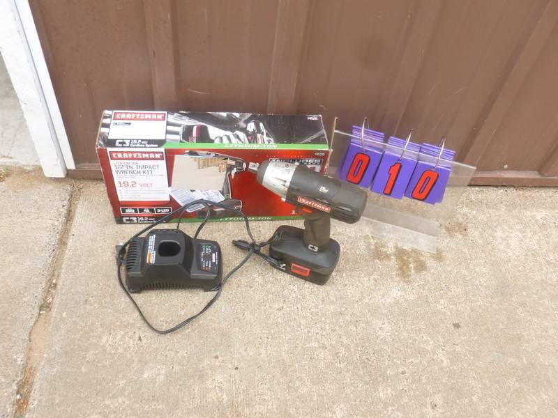 SnS Auctions # 380 Craftsman Tools & water heater
