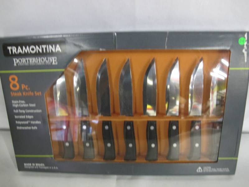 Tramontina 8-Pack Porterhouse Steak Knives