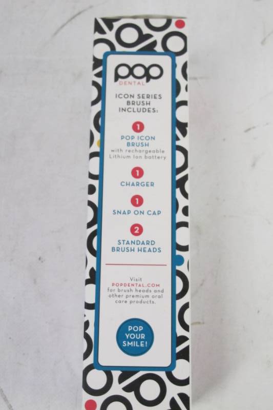 lot 82 image: Pop Dental Toothbrush Icon Sonic Twist Pink Electric Rechargeable