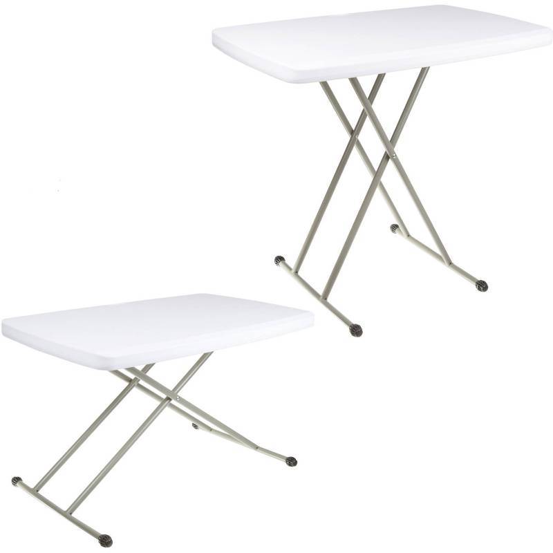 lot 72 image: Foldable Table and TV Tray by Everyday Home, 30 x 20 x 28 (Great for Laptops)