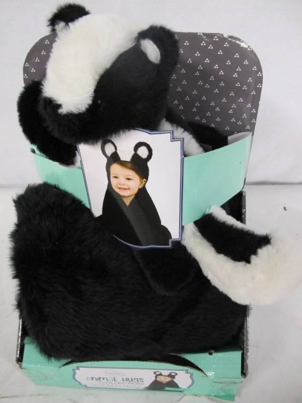 animal hugs collection hooded blanket