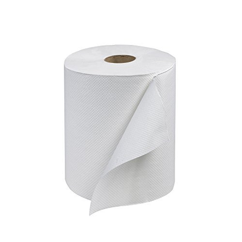 lot 578 image: Tork Universal RB6002 Hardwound Paper Roll Towel, 1-Ply, 7.87 Width x 600 Length, White (Case of 12 Rolls, 600 Per Roll, 7,200 Feet)