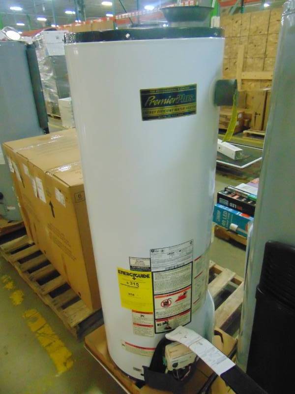 lot 638 image: Premier Plus 50 Gallon Tall Natural Gas Faster Recovery Water Heater BFG61-50T50-4NOV