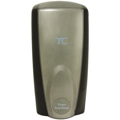 lot 211 image: Technical Concepts Commercial Products BlackGrey Auto Foam Soap Dispenser 750139,  One Case Containing 10 Dispensers