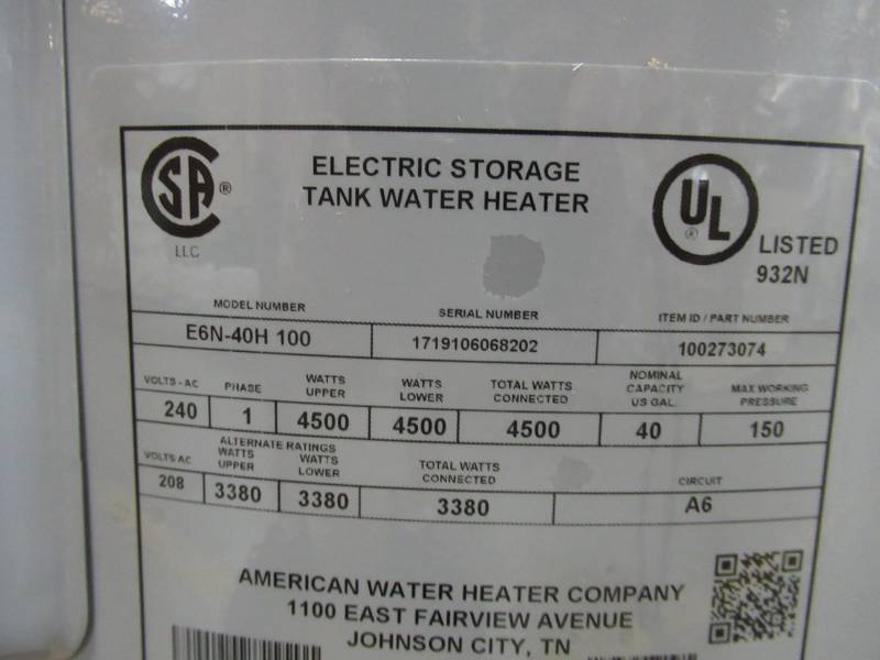 American Water Heaters Proline Commercial Grade Residential Water Heaters Delco Sales