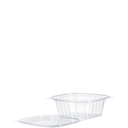 lot 158 image: Dart C12DCPR Clearpac Container Lid Combo-pack, 5-78 X 4-78 X 2, Clear, 12 Oz, 63bag - 8 Bags