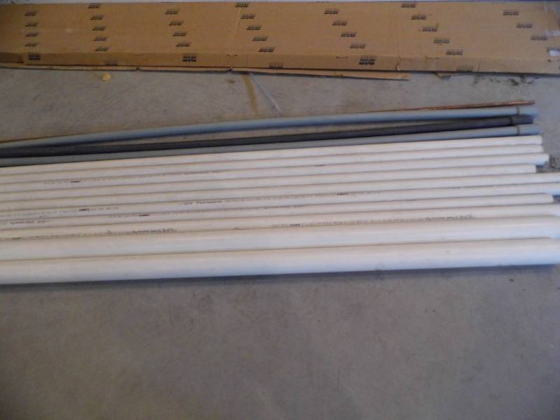 lot 115 image: Assorted PVC Pipe