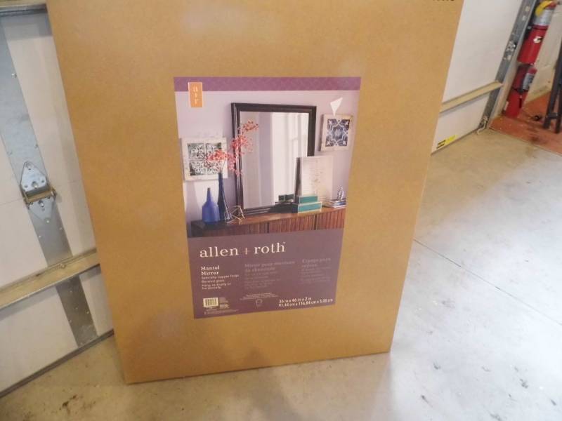 lot 121 image: Allen  Roth Mirror