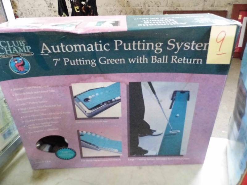 lot 9 image: Automatic Putting System