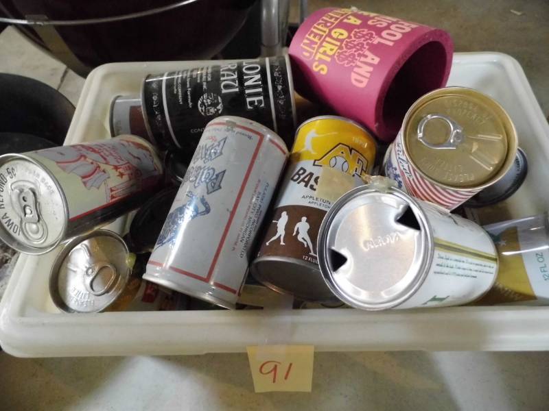 lot 91 image: Beer Cans