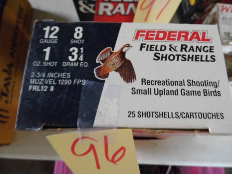 lot 96 image: Federal Ammunition