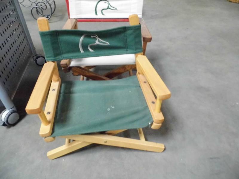 lot 134 image: Lot of 2 Kids Duck Chairs