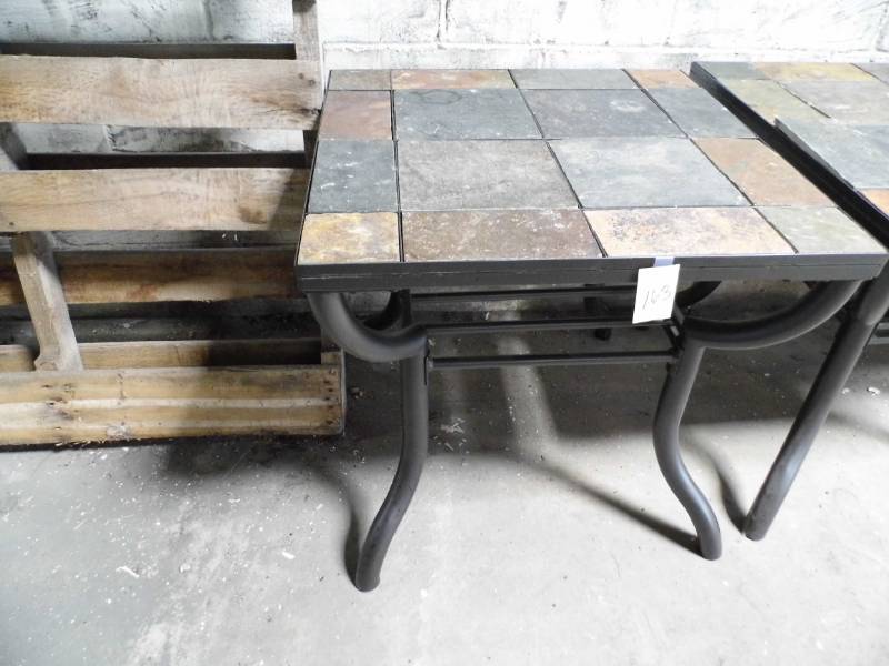 lot 163 image: End table