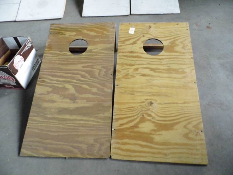 lot 196 image: Cornhole Set